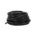 Hihaha 電気接地ワイヤーオートモーティブパワーワイヤー25FTブラックTC 1個18AWG 8コンダクターフルインシュレーションソフトタッチジャケットユニバーサル