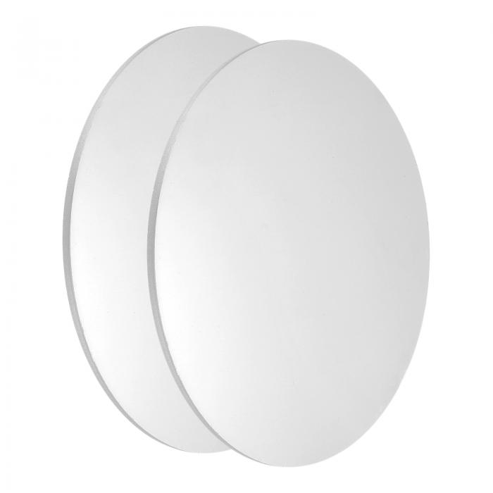 2個のアルミディスク 直径6インチ（150mm） 厚さ0.16インチ（4mm） 6061アルミニウ...
