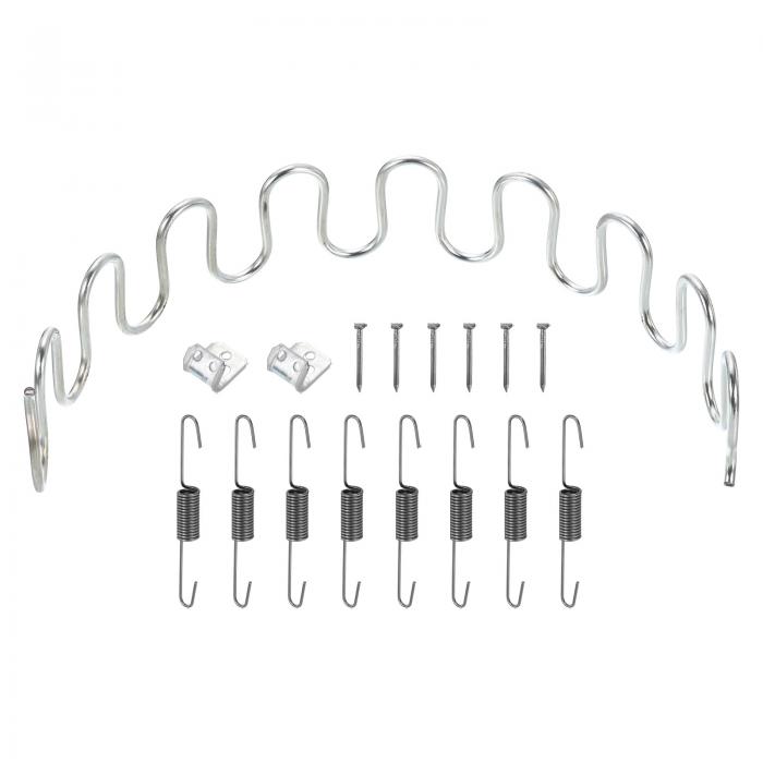 15.7インチ アップホルスタリースプリング交換キット、カーボン鋼たるみクッション修理キットアーチス..