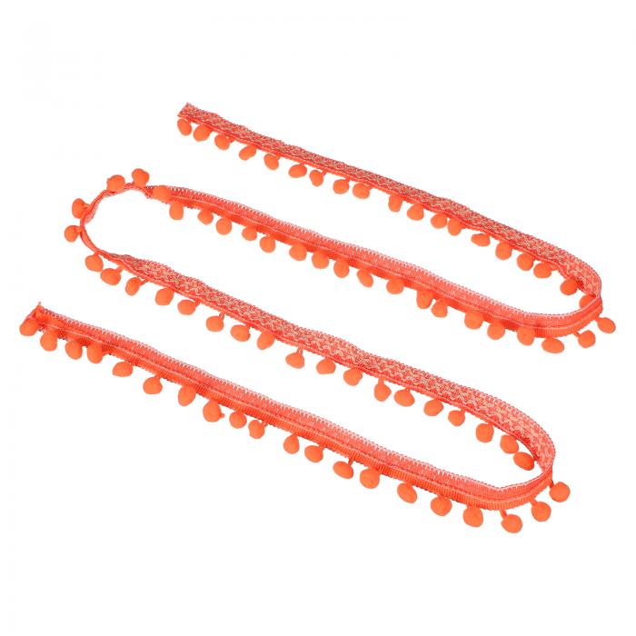 10ヤードのポンポンボールフリンジトリム 12mmのガーランドリボン 衣類の縫製 ホームカーテン 枕の装飾..