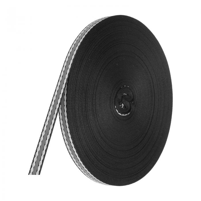 PATIKIL 反射テープストリップ 0.4"x 150FT 高視認性織物ストライプ蛍光ウェビングリボンミシン警告安..