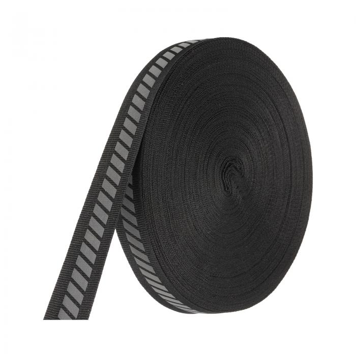 PATIKIL 反射テープストリップ 0.8"x 150FT 高視認性織物ストライプ蛍光ウェビングリボンミシン警告安..