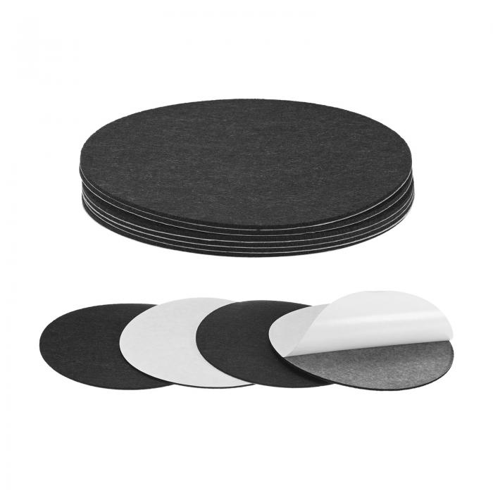 M METERXITY 10パックランプベースフェルト、直径6.5インチ、厚さ2mmのセルフアドヒーシ茶色ドファ ブ..