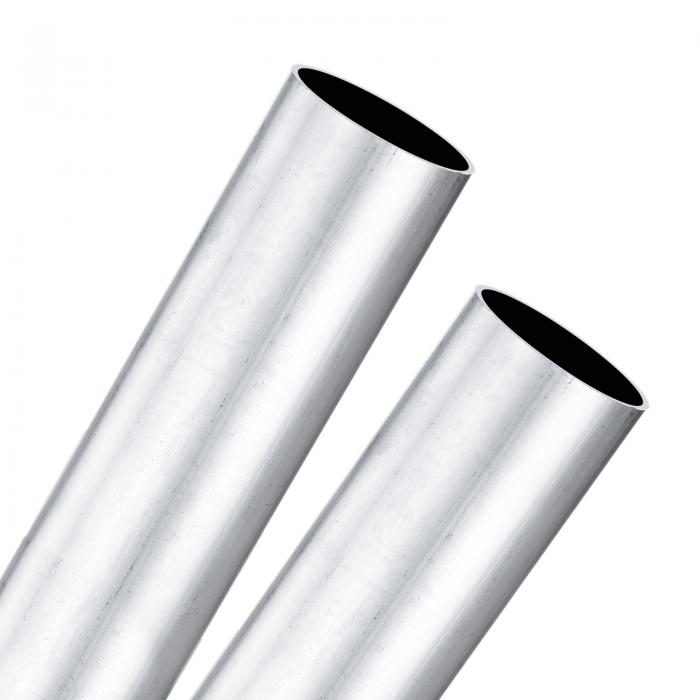 M METERXITY 2パック 250mm 6063アルミニウム丸管 25mm内径27mm外径シームレスアルミニウムチューブ 建..