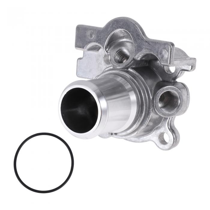 HEROFFIX Fiatに対応デュカート2008-2019用アルミニウム合金エンジン冷却水温度調節器ハウジングアセン..