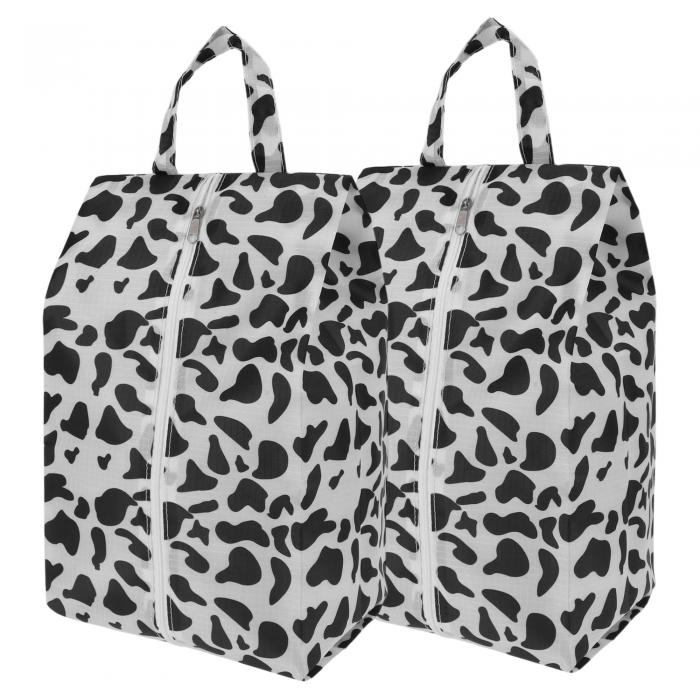 CAPASTEC 2個のトラベルシューバッグ、メンズ・ウィメンズ用のファッションシューバッグ、シューズ収納、荷物整理用ポータブルシューポーチ、エクストララージ、...