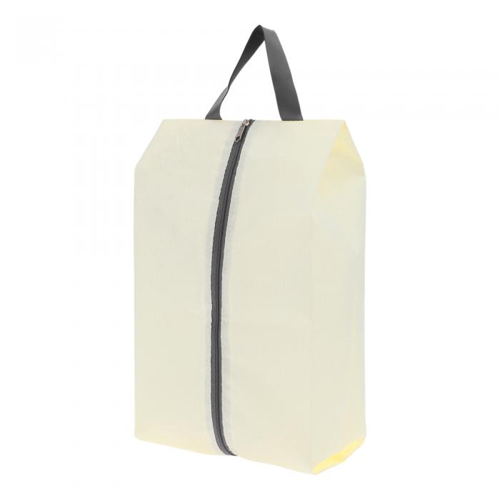 CAPASTEC トラベルシューバッグ、メンズ・レディース用ファッションシューバッグ、シューズ収納、荷物整理用ポータブルシューポーチ、エクストララージ、ベージュ