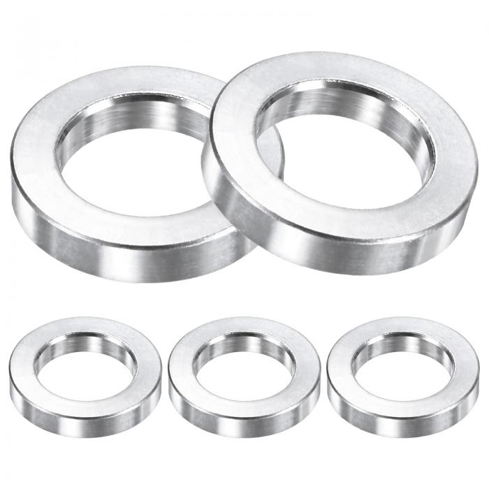 M METERXITY 5パックM10アルミスペーサー10.2mm ID x 16mm OD x 3 mm Lメタルスクリュースタンドオフブ..