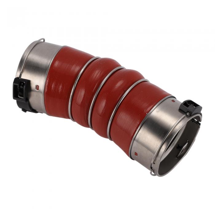 Partuto BMWに対応 5シリーズF10 2010-2016用のインタークーラーホースヒーターホースNo.11617805401 シリコンターボチャージャーパイプ レッド 1個