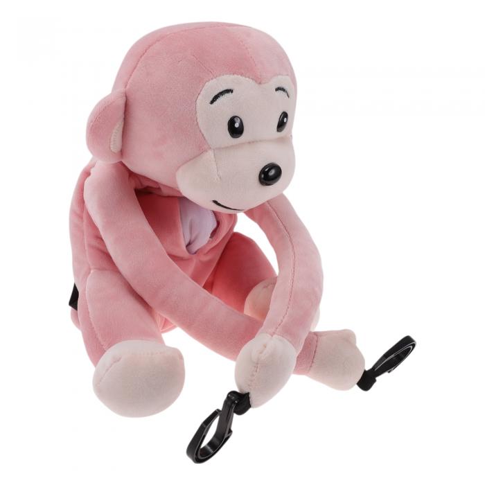 HEROFFIX 車用ティッシュホルダー 車用ティッシュボックスオーガナイザー プラッシュピンク 1pc