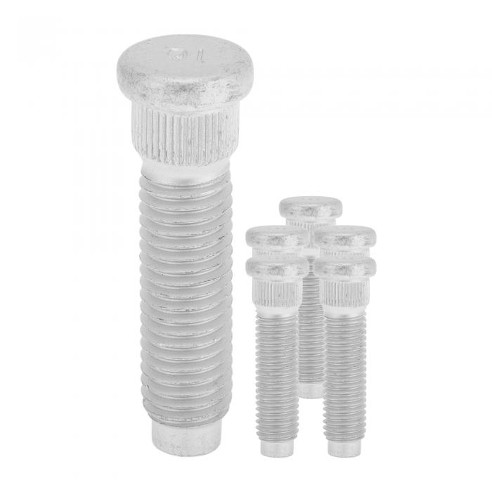 RATCHROLL フォードに対応F150 2001-2014用のフロントリアホイールスタッドボルトセットM14x2.0 6個入りYL3Z1107AB合金鋼シルバートーン