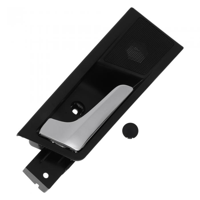 HEROFFIX Roverに対応350 2012-2015用リア左側助手席用インテリアドアハンドル ブラッククローム 1個