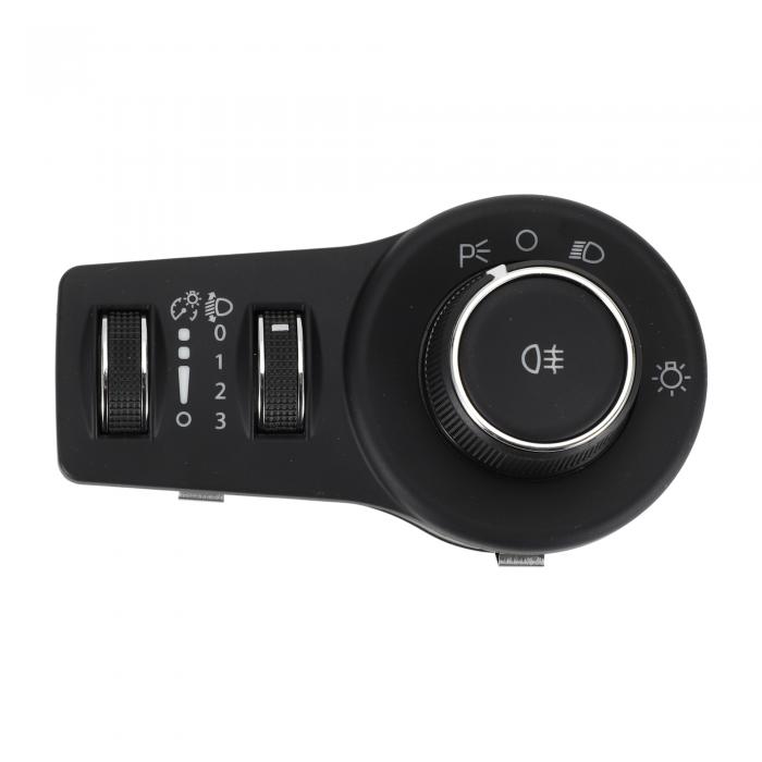 SWITCHRISE ジープチェロキー2014-2015用ヘッドライトスイッチ68165827AA/68165827AB/68165827AC/HLS1779 ヘッドランプディマースイッチ ブラック