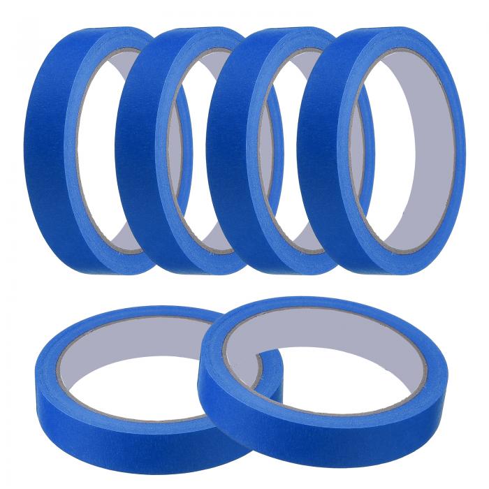 マスキングテープ 0.7インチ x 21ヤード ペインターズテープ ブルーペイントテープ DIYクラフトアート..