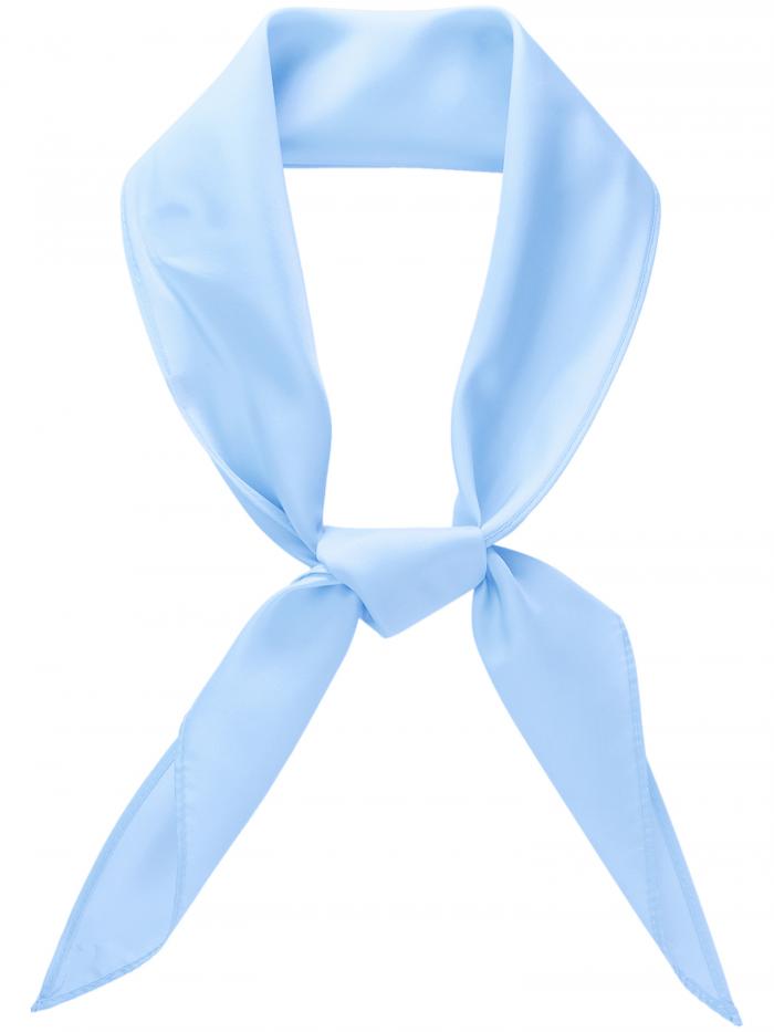Elerevyo レディース三角スカーフ ハンドメイド セーラー蝶ネクタイ 制服コスプレ用 青 One Size