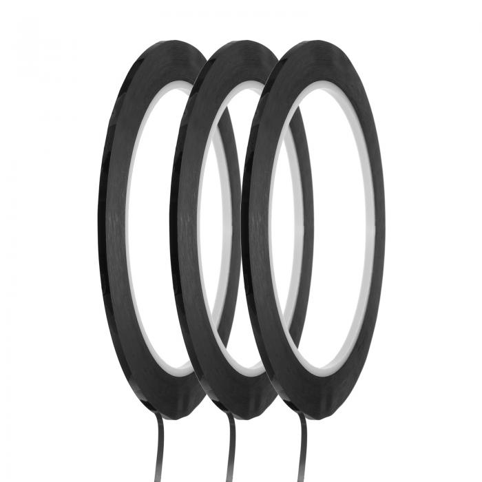 ホワイトボードテープ 5/64インチ / 2mm 自己粘着性グラフィックチャートラインテープ 72ヤードグリッ..