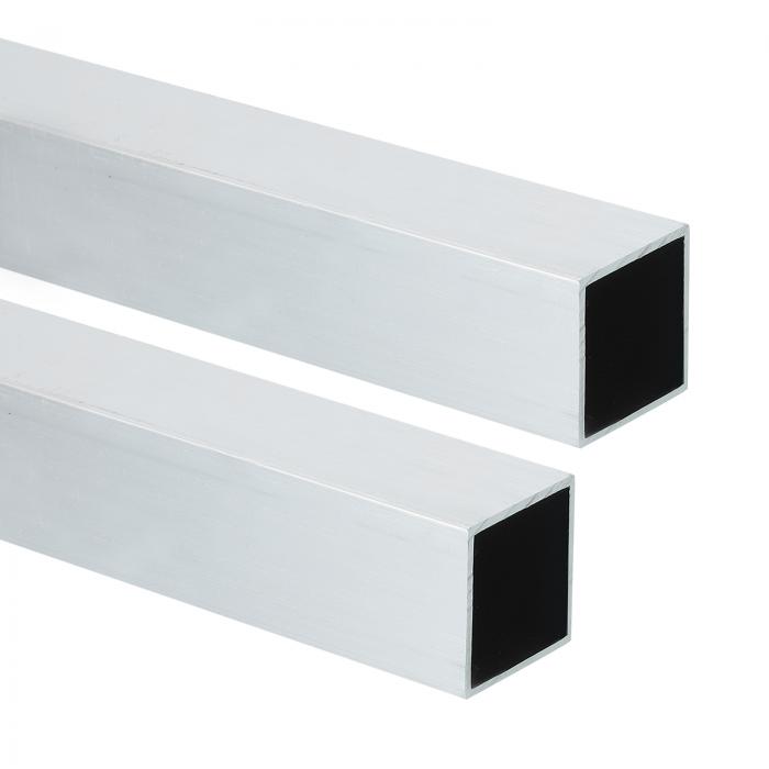 アルミニウム角管、0.79インチx0.79インチx16インチ 長さ 0.04インチ 壁厚 6063 アルミニウム角管 シー..