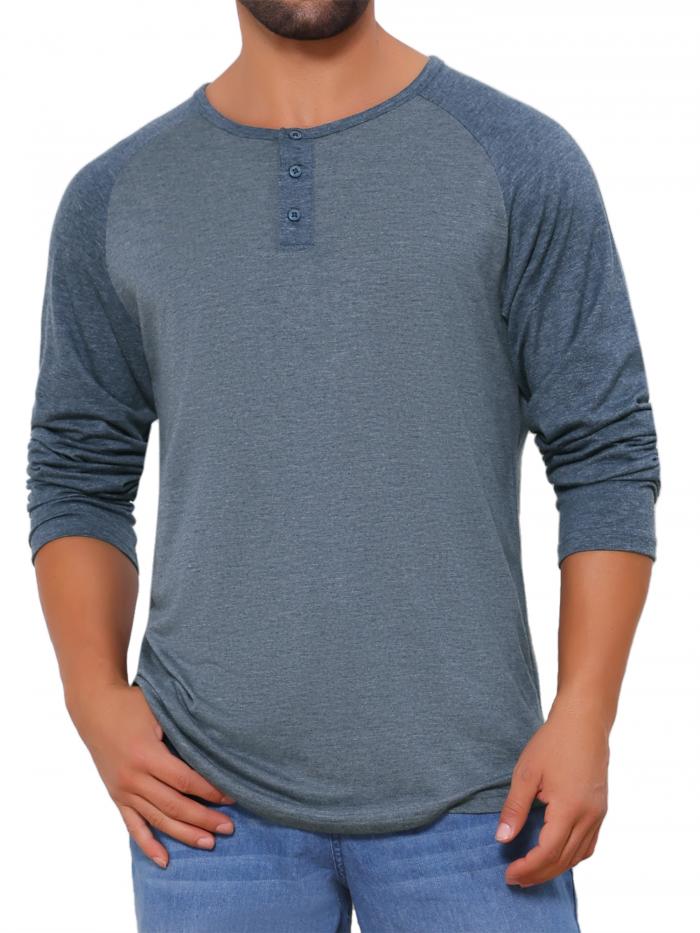 商品詳細 特徴 【属性1】【デザイン】ボタン付きのプラケットネックラインにより、ベーシックなクルーネックとは一線を画すスタイリッシュで機能的なディテールを実現。【属性2】【カジュアルスタイル】ヘンリーTシャツをジーンズやチノパンと合わせると、きちんとした印象でありながらリラックスした週末の装いに。【属性3】【シーン】ちょっとした用事からカジュアルな集まりまで、このTシャツはさまざまなカジュアルなシーンにスムーズに対応します。【属性4】【モデルサイズ】レギュラーフィット。モデルはLサイズを着用しています（身長：6'1インチ、胸囲：42.52インチ、ウエスト：34.65インチ、ヒップ：40.16インチ、体重：179ポンド）。【属性5】【暖かいヒント】洗濯機で洗えます。サイズに関してご不明な点がございましたら、お問い合わせください。【商品説明】肩から袖までの構造により動きやすく、カジュアルなアクティビティに最適です。ヘンリーネックにより通気性を調節でき、ラグランスリーブにより快適なフィット感が得られます。ラグランスリーブとボタンプラケットの組み合わせにより、スポーティでありながらスタイリッシュな独特の外観が生まれます。 注意書き ■商品の色及びサイズは、撮影状況やPC環境により多少異なって見える場合がございます。 ■サイズは目安です。商品により若干の誤差がございます。 ■メーカーの都合により、商品細部のデザインや素材が予告無く変更される場合がございます。