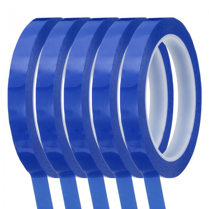 ホワイトボードテープ 1/2インチ / 12mm セルフアドヒーシブ グラフィック チャート ライン テープ 72..