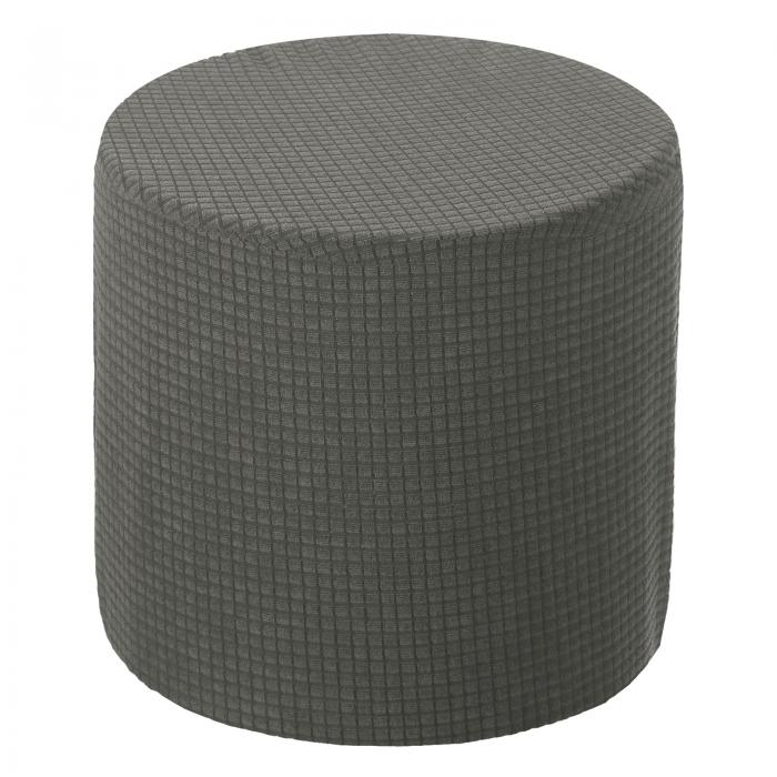 オスマンカバーラウンド 弾性オスマンスリップカバー 直径9.8"?12.6"適合 ノンスリップフットスツール..