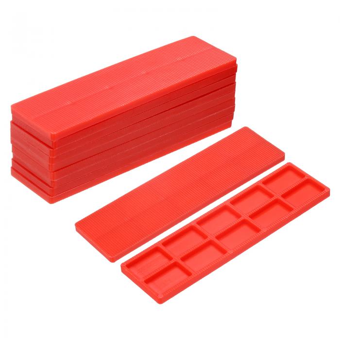 レベリング用プラスチックフラットシム30個 4mm(5/32")構造用タイル複合シム ホーム改修用プラスチック..