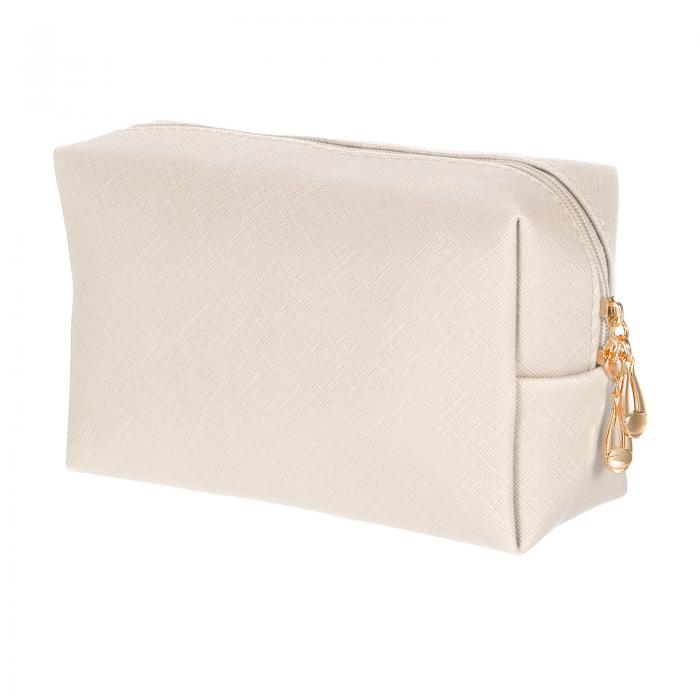 PUレザー製 正方形メイクポーチ 防水コスメティックオーガナイザーバッグ ジッパーポーチ 女性用 メイ..