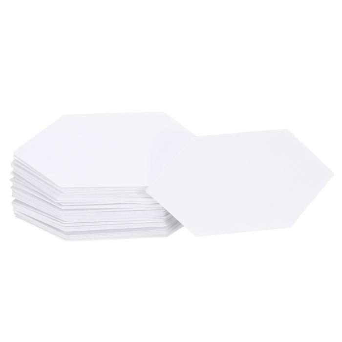 キルティング用100枚入り六角形ペーパーピーシングペーパー 0.75インチ イングリッシュペーパーピーシ..