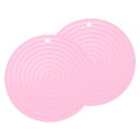 2個 シリコーンポットとパン用トリベットマっト 9