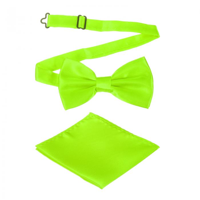 メンズ用ボウタイ ポケット スクエア付き 調整可能なボウタイ ソリッドカラー トリプルフォールドプリタイボウタイセット 結婚式 パーティー ディナー ビジネス用...