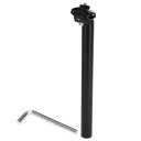 RATCHROLL 1セットのユニバーサル自転車シートポストエクストラロング調整可能な角度31.6x350mm自転車サドルポストシートチューブブラックアルミニウム合金