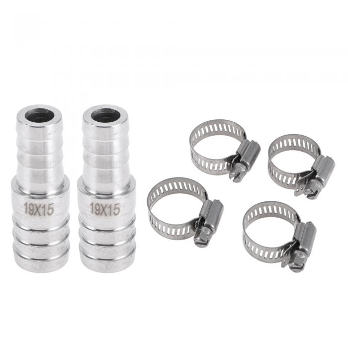 VekAuto 1セットホースバーブフィッティング3/4