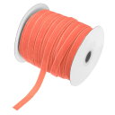 PATIKIL ヴィンテージベルベットリボン 50ヤード ギフトラッピングリボン DIYクラフト用 ダブルフェイスリボン クリスマスブーケパッケージング用 ルージュピンク(3)