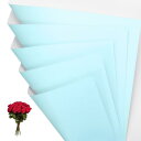 PATIKIL 花ギフト包装紙 20枚 両面防水ブーケ包装フローリストパッケージングフローラルペーパー ウェディングDIYクラフトバレンタイン母の日用 ブルー