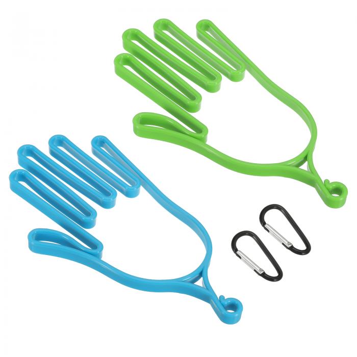 PATIKIL ゴルフグローブ伸ばしャー 2個入りプラスチック製キーパーサポートラっクホルダードライヤーハ..