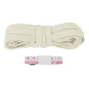 PATIKIL フラットドローストリングコード 10mm x 5ヤード、ドローストリング交換用フラットロープ、柔らかい綿製フーディーストリングコードロール、スウェットパンツ、ショーツ、パンツストラップ、衣類用、ベージュ