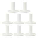 PATIKIL ラバーゴルフティー 8個入り2.1インチゴルフ練習ティー トレーニングドライビングレンジティーステーブルゴルフボールホルダーアウトドアインドアヒッティングマっトゴルフマっト ホワイト(4)