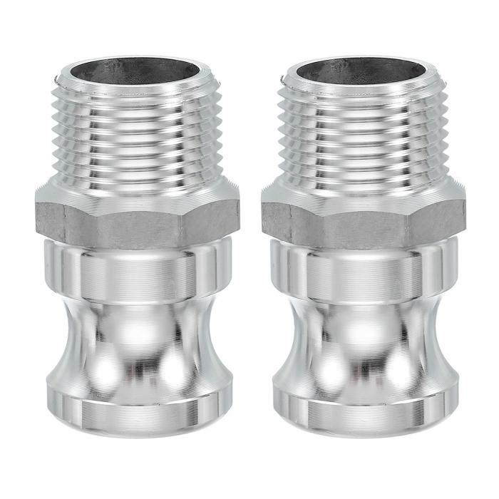 PATIKIL 2パック1"アルミニウムカムロックフィッティング-メスアダプターxメスN P Tスレッド クイック..