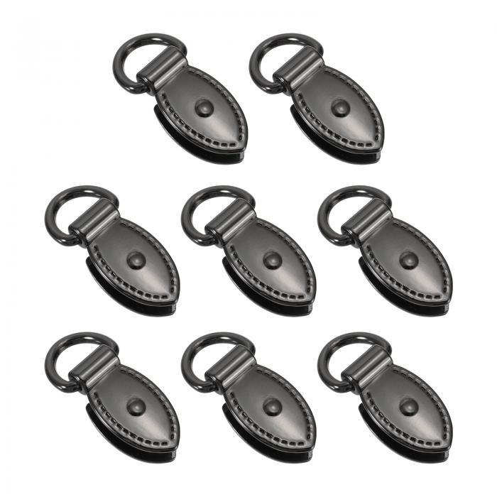 PATIKIL バッグサイドクリップバックル、8個のメタルパースサスペンションクラ スプ、サスペンディング..