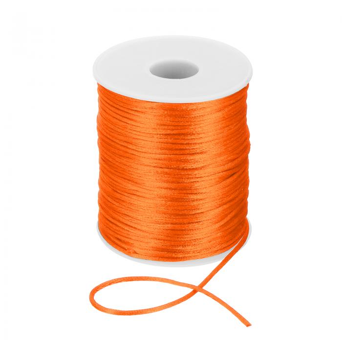 PATIKIL 2mm x 110ヤードのナイロンストリングコード、ビーズサテンストリング、結び目コード、ツイー..