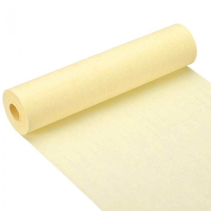 PATIKIL 中国の宣紙ロール 65フィート x 9.1インチ ハーフロウ ライプ 中国の書道練習用紙 春聯 対聯 カップル、ベージュ