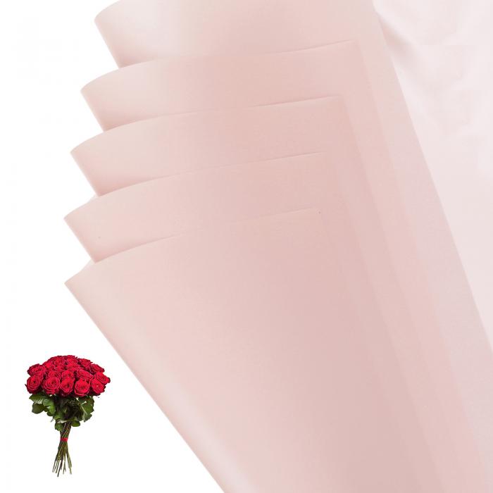 PATIKIL 22.8 x 22.8インチ 花包装用紙 10枚入り 光沢 ある両面フローリストブーケパッケージ 防水フローリスト用品DIYクラフトギフトパッケ...