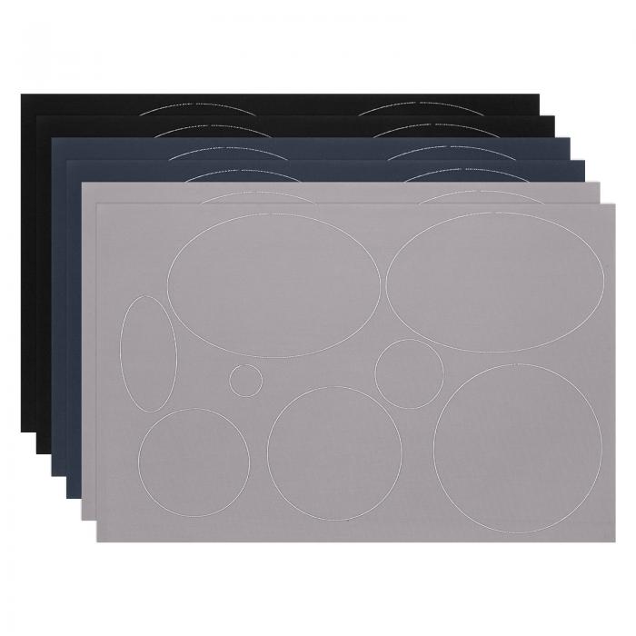 PATIKIL ダウンジャケット修理パッチ 6枚のナイロンパッチ修理キット 自己粘着防水修理パッチテープ コ..