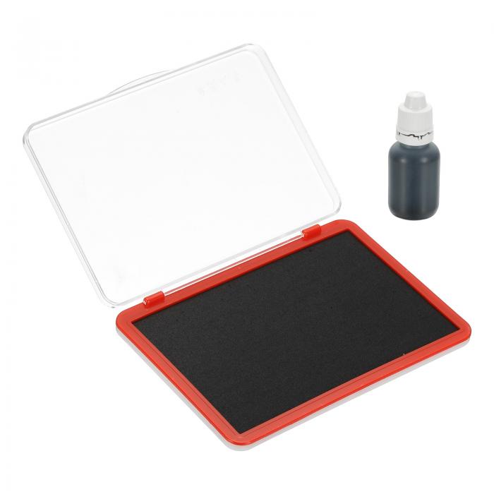 PATIKIL 6.5"x4.5" ラージスタンプパッド 洗えるクラフトインクパッド ゴムスタンプカード作成 スタン..