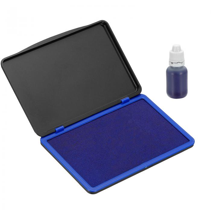 PATIKIL 6.7"x 4.7" 大型スタンプパッド 洗えるクラフトインクパッド ゴムスタンプカード作成 スタンピ..