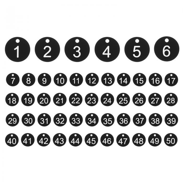 PATIKIL 50 ʥС 1-50 ʥС ץ饹å ֹդ  եɥ륹 ϥ󥬡 ٥ I...