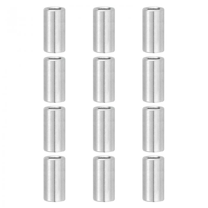 PATIKIL 12個 ステンレススペーサー 6mm 内径x 10mm 外径x 18mm 高さ304ステンレス...