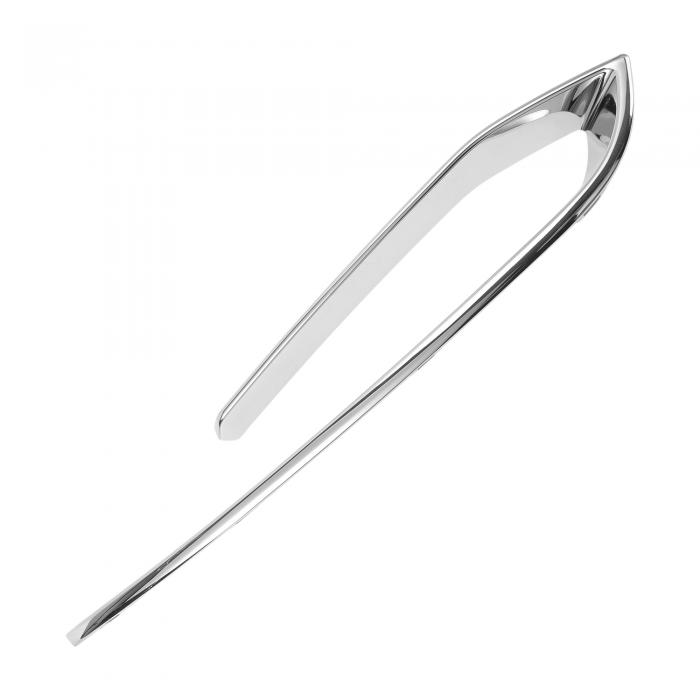 Motoforti フロント左バンパーグリルトリムガーニッシュ バンパーガーニッシュトリム BMWに対応 F18Lci/5シリーズラグジュアリー2014-2017 ダイレクトフィット交換品 No.51117331769