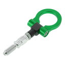 A ABSOPRO Fordに対応 フォーカス1998-2025用 車両用トウバー フロントリアトウフック 15.6mm アルミニウム合金 98.5mm グリー...