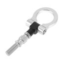 A ABSOPRO BYDに対応 FO 2008-2015用 車両用トウバー フロントリアトウフック 15.3 mm アルミニウム合金 98mm シルバートーン...
