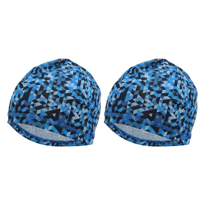 TUCKBOLD サイクリング用帽子 汗をかく 通気性に優れたハードハットライナー ミ-ルクシルク生地 アイスフィーリング補助 ブルー 24x19cm ワンサイズ 2個入り